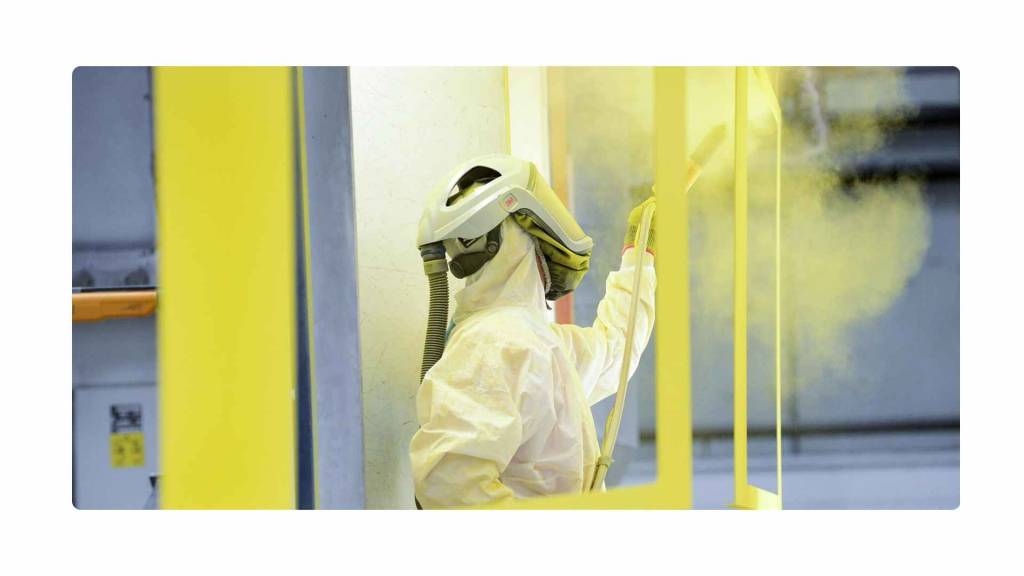 ELECTROSTATIC POWDER COATING